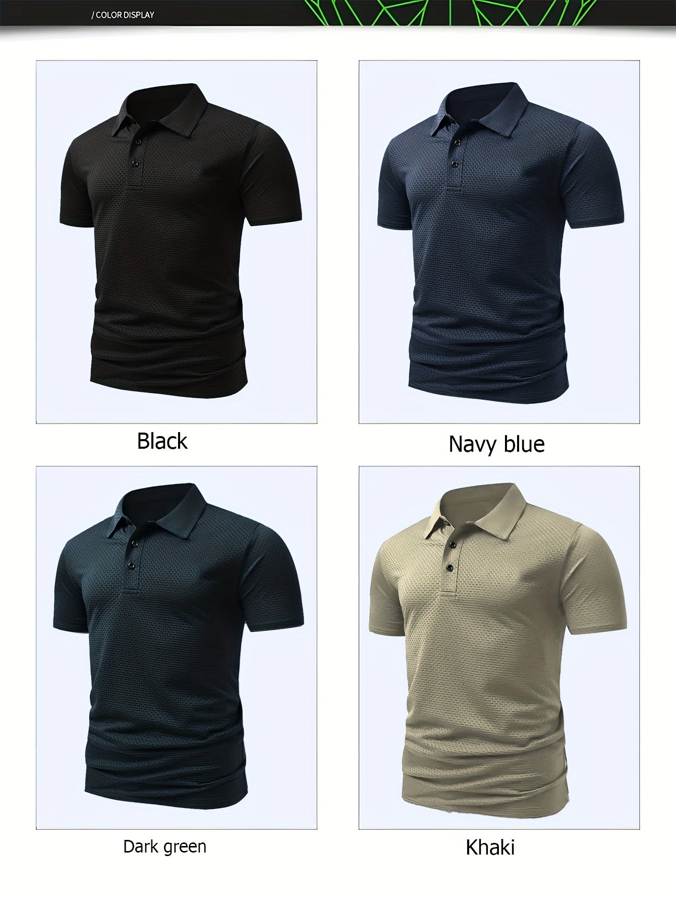 Business Casual Polo Shirt Duo