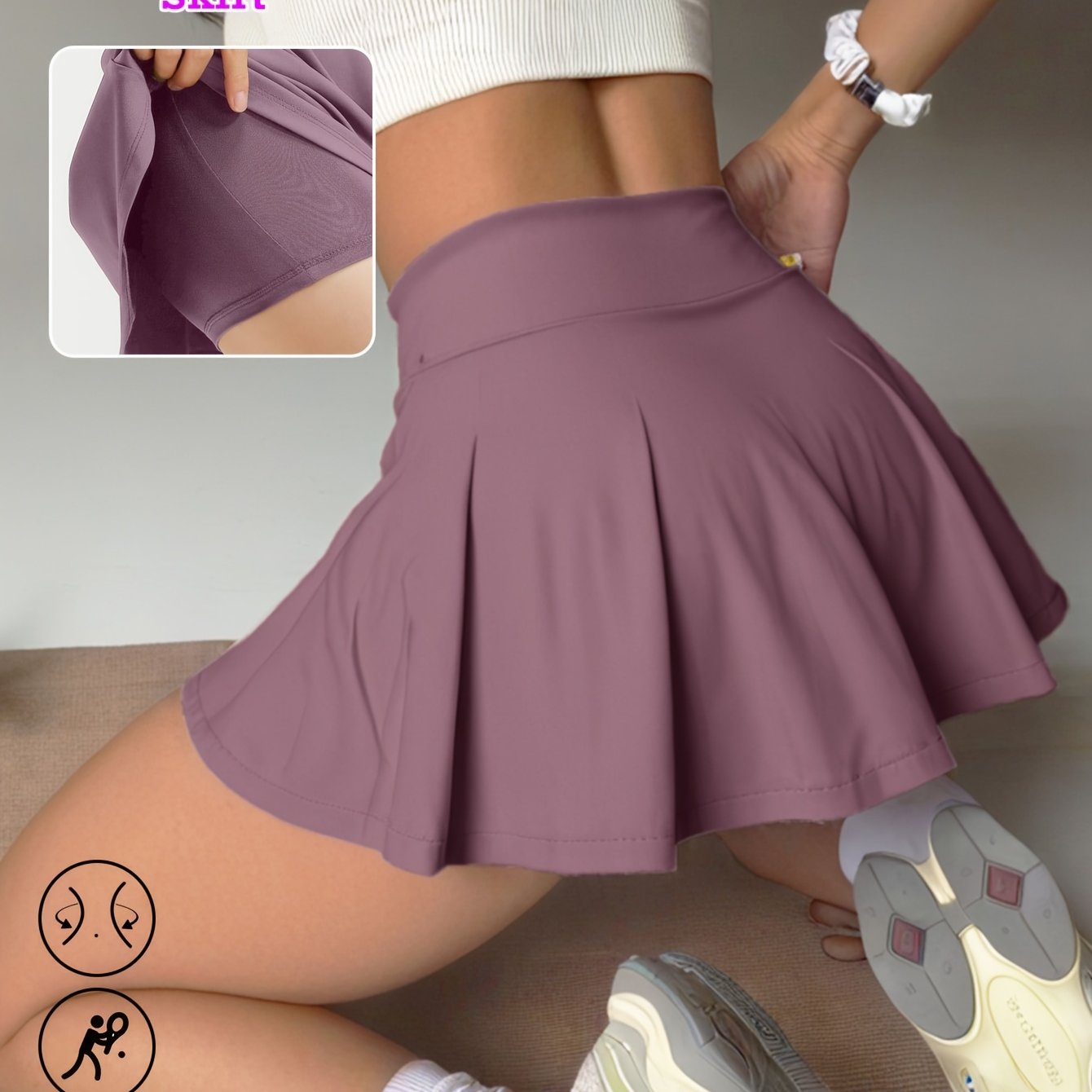 Women’s High-Waisted Sports Skirt