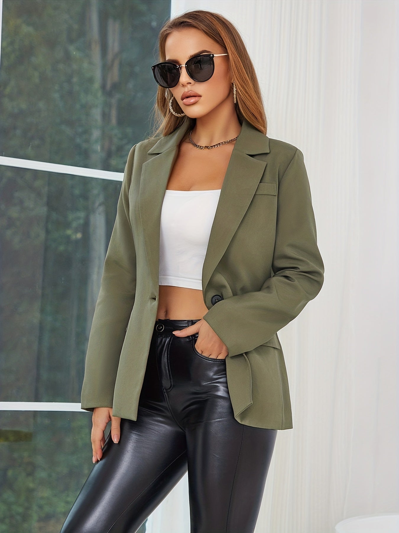 Clean Tailored Duo Set