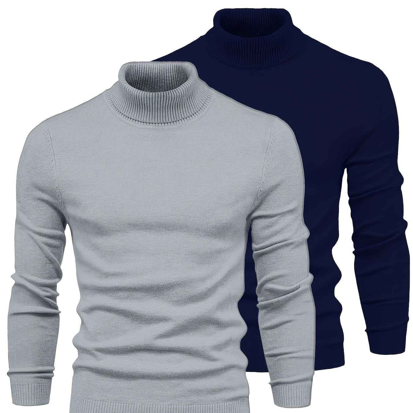 High Neck Duo Pullovers