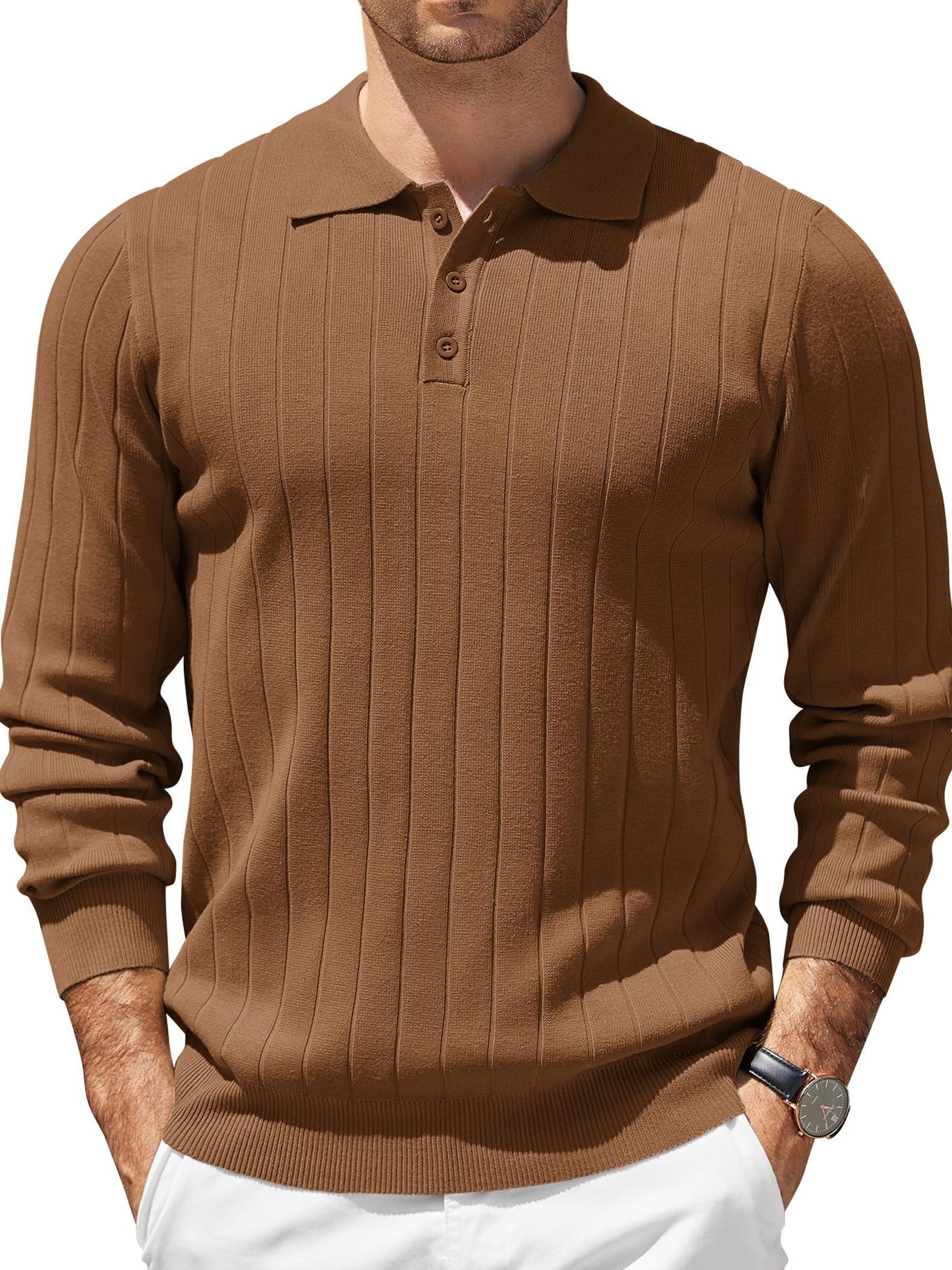 Soft Polo Knit Pullover