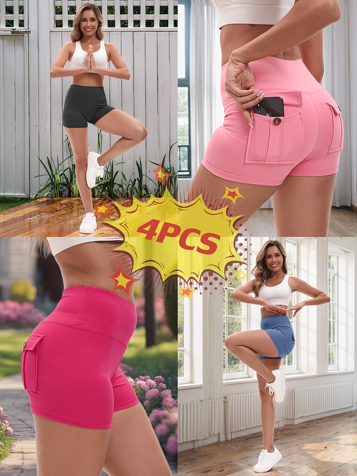 Performance Cargo Shorts Set