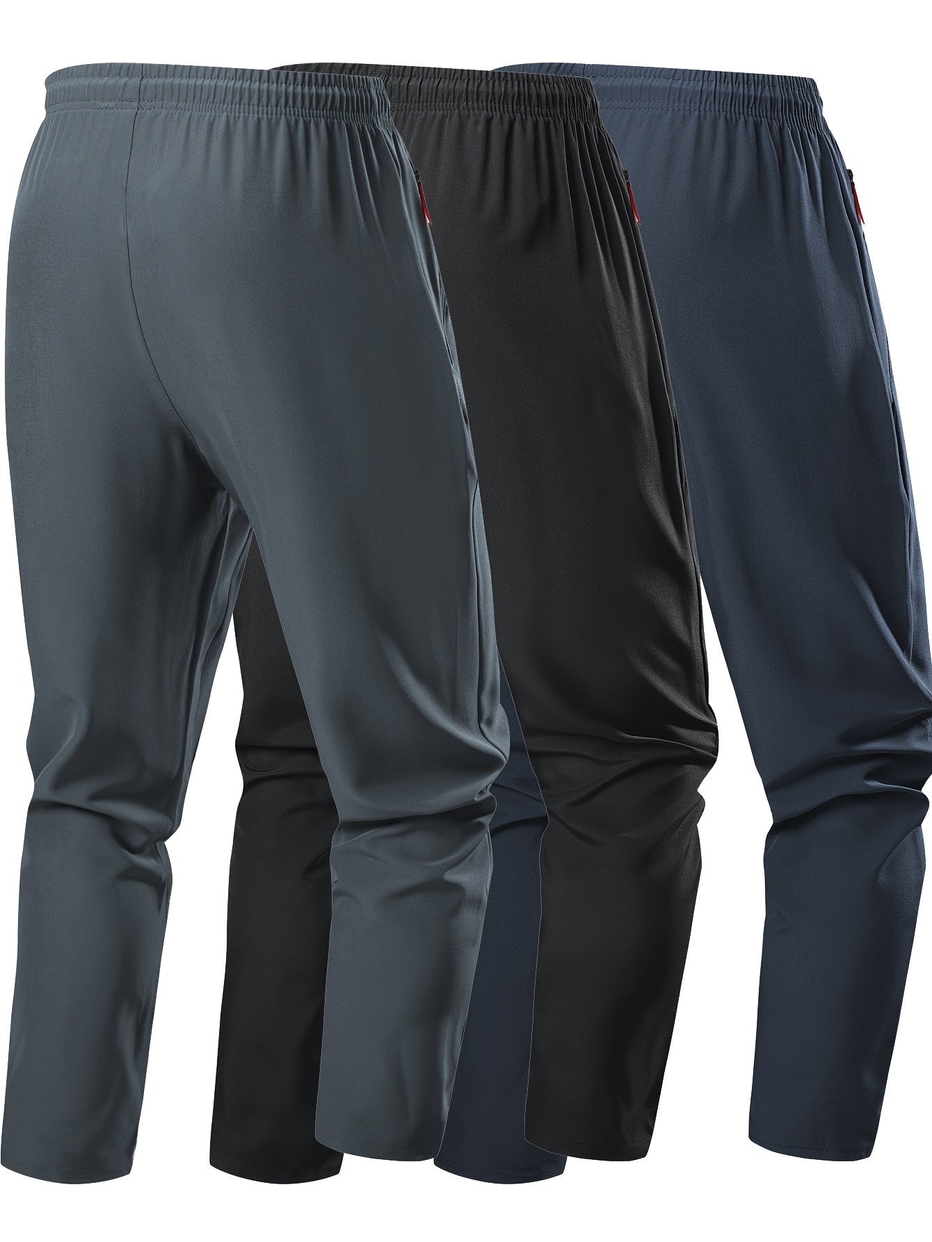 Men’s Quick-Dry Athletic Jogger Pants Set