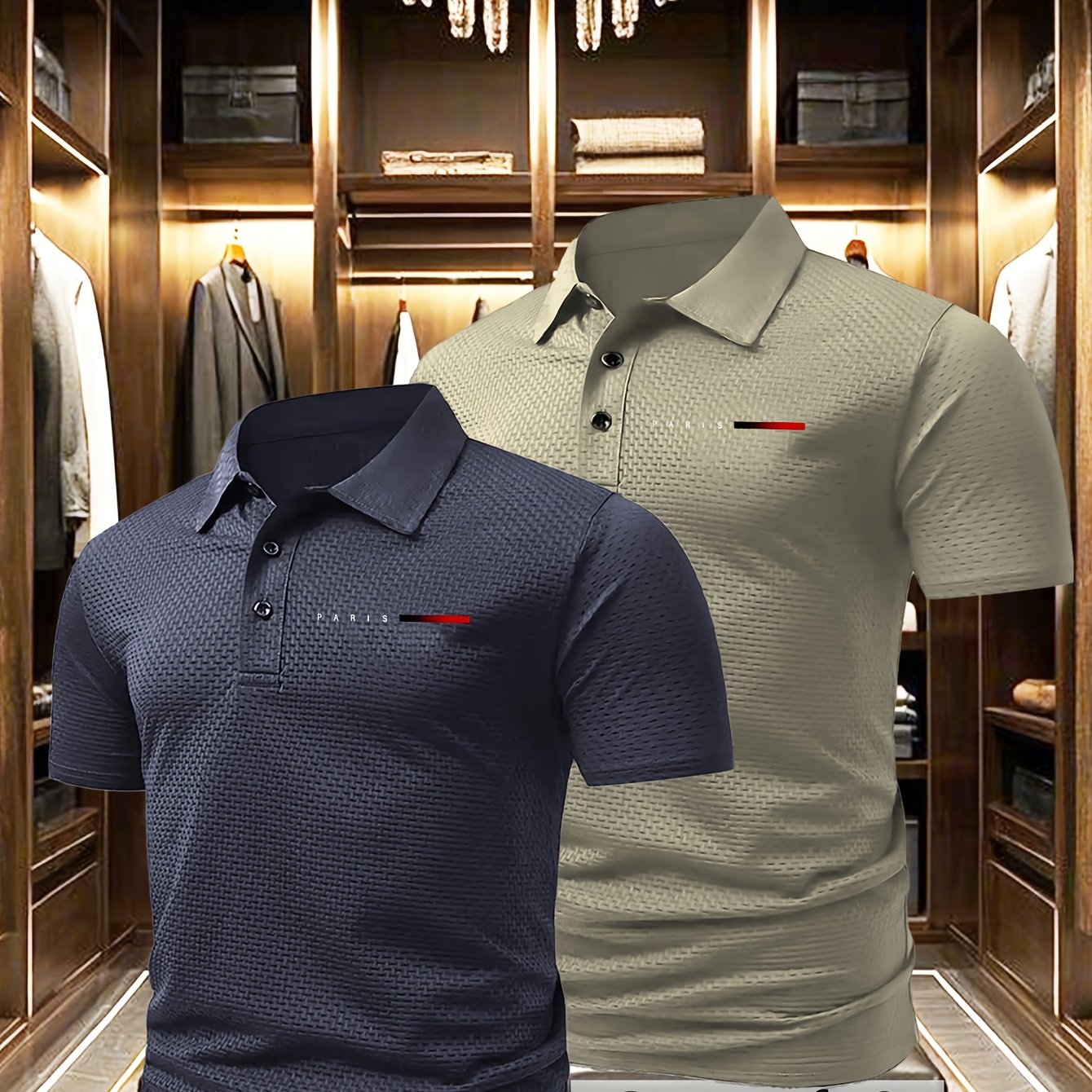 Business Casual Polo Shirt Duo