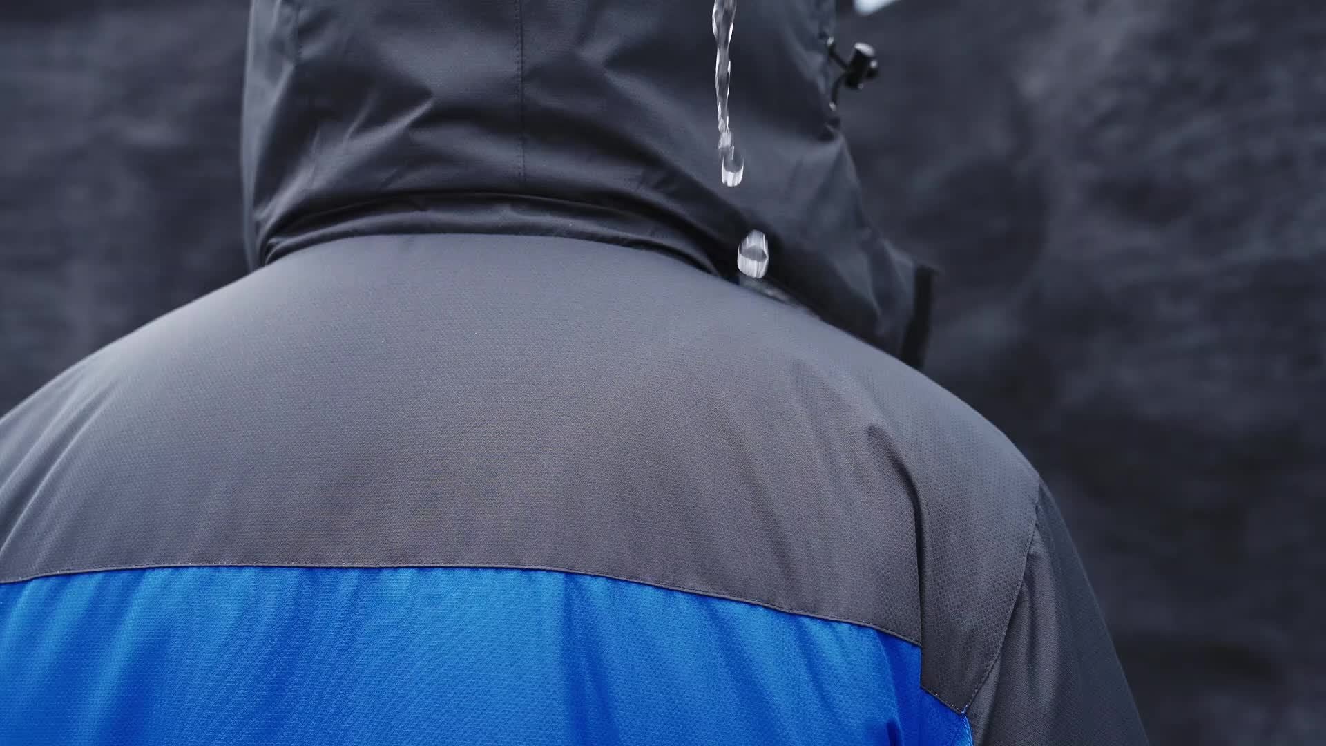 Men’s Winter Waterproof Fleece-Lined Ski Jacket