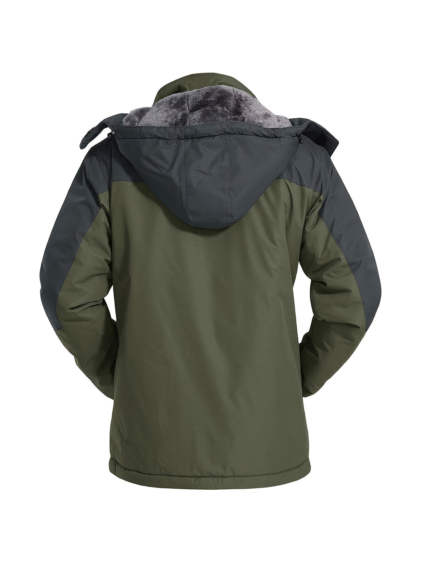 Men’s Fleece-Lined Winter Ski Jacket