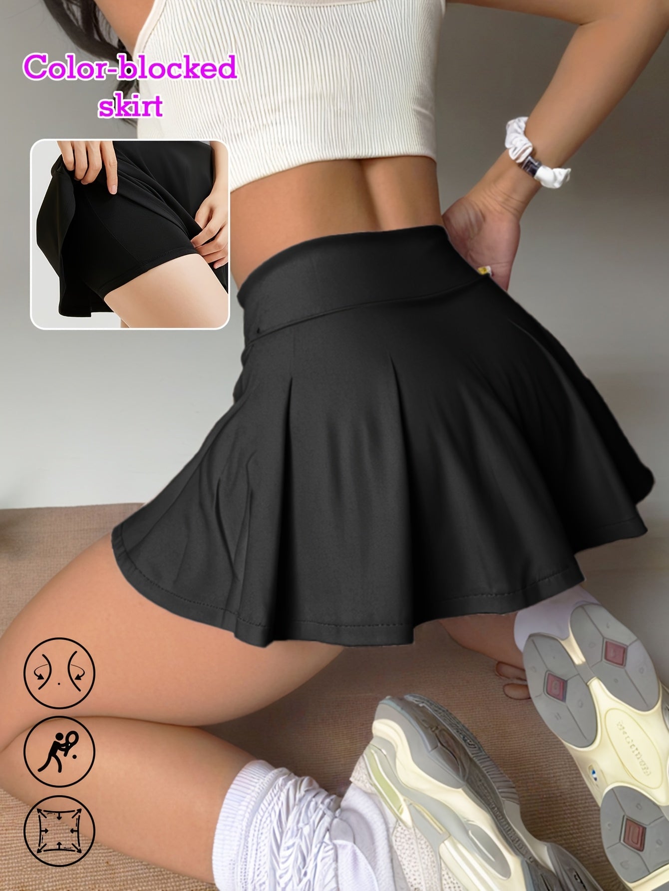 Women’s High-Waisted Sports Skirt