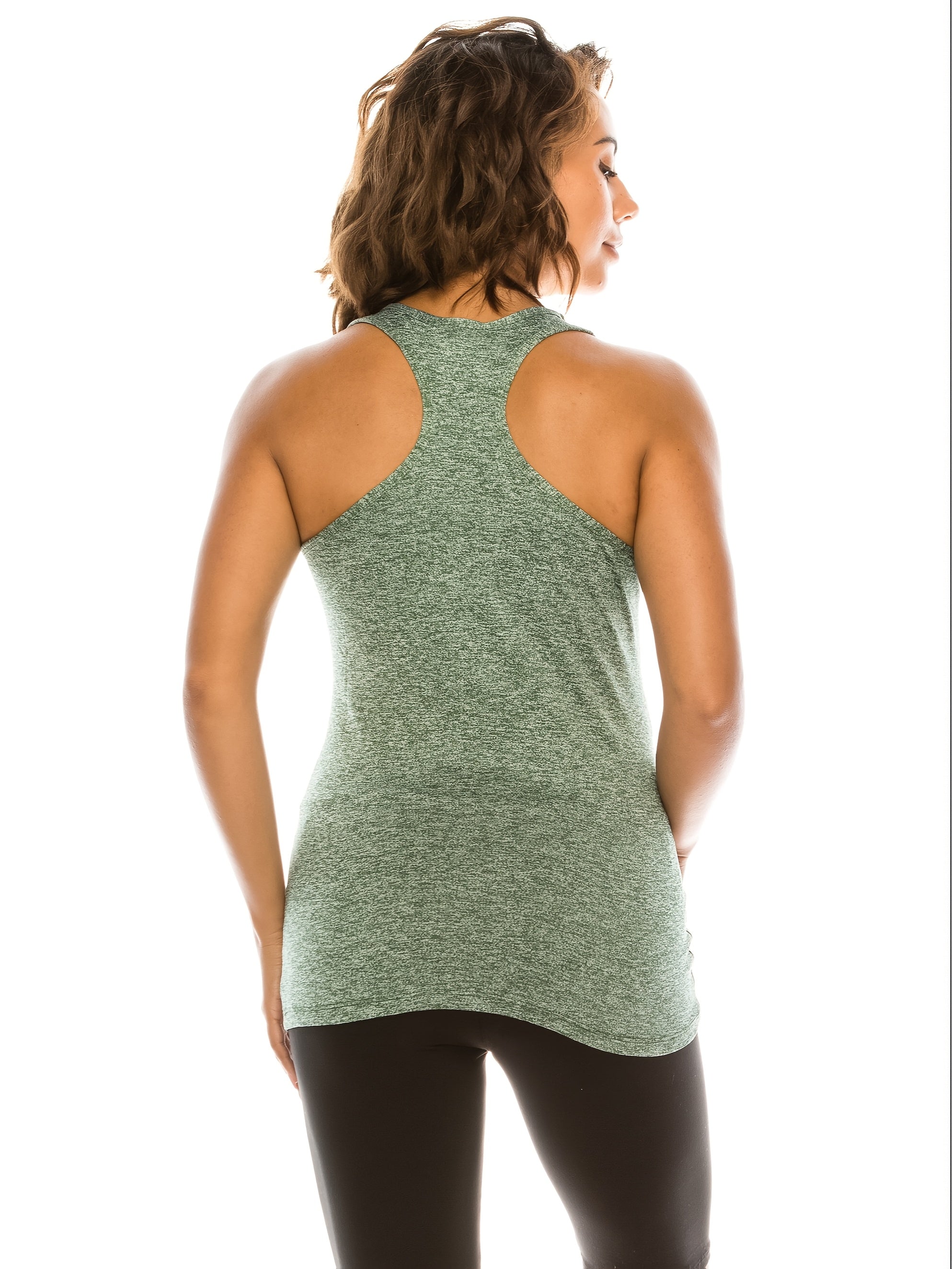 Women Racerback Workout Tank Tops Set