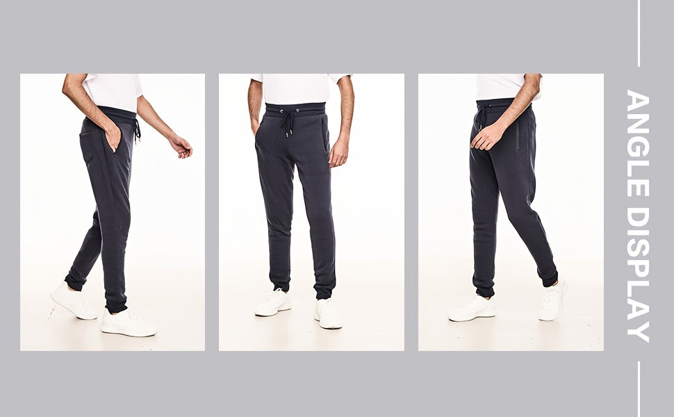 Men’s Fleece Sweatpants – 3-Piece Set