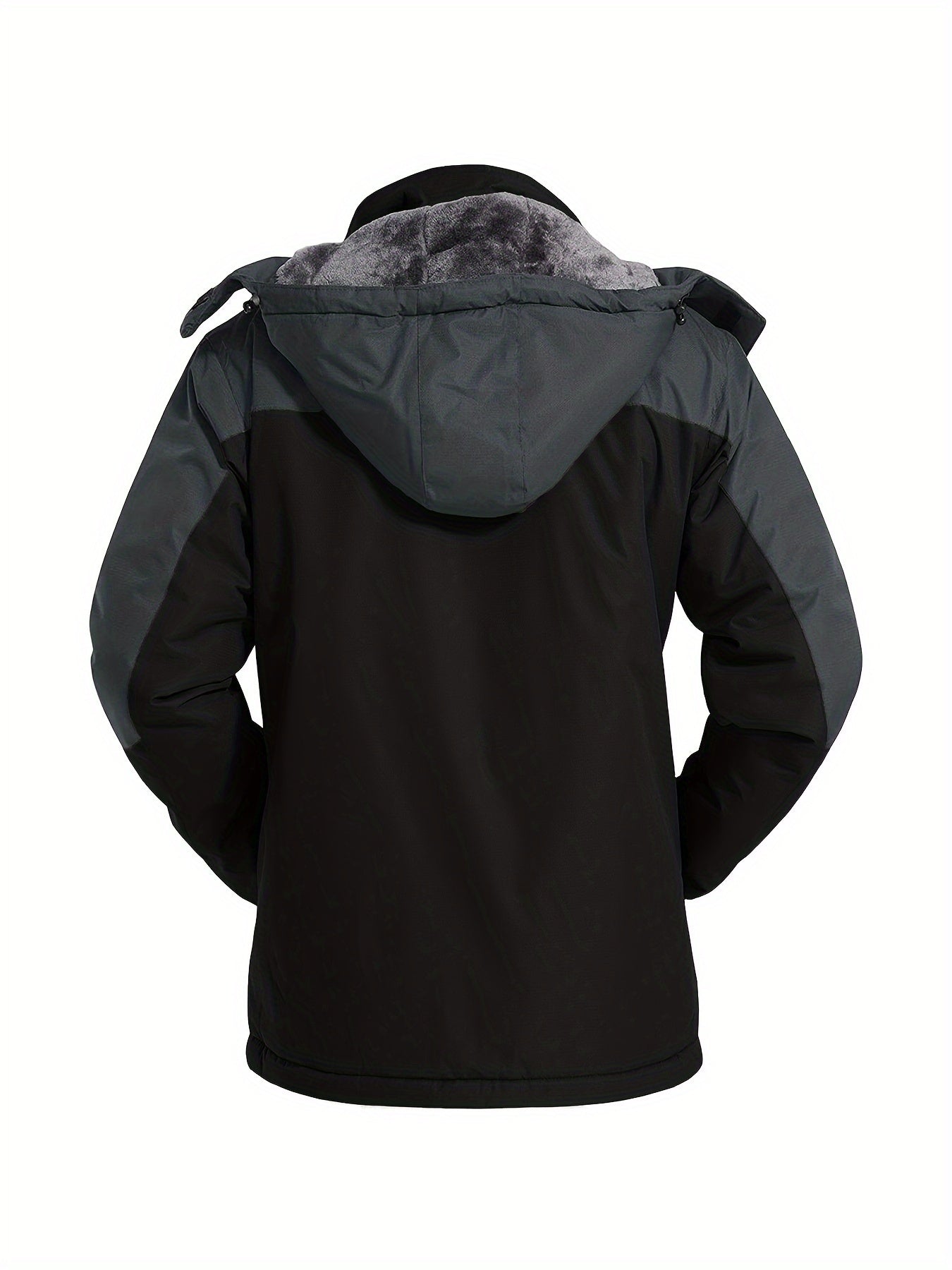 Men’s Fleece-Lined Winter Ski Jacket