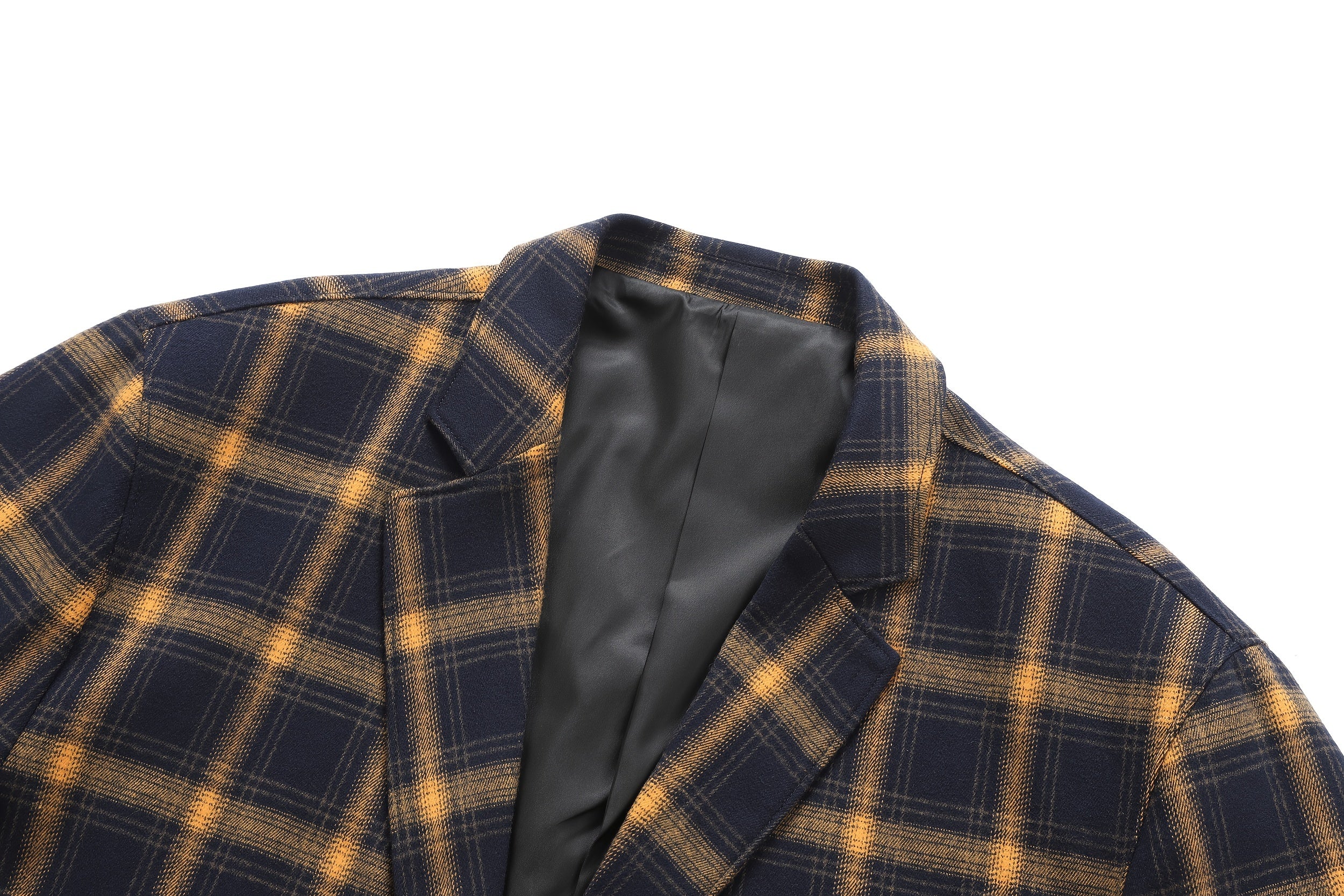 Plaid Summer Woven Blazer