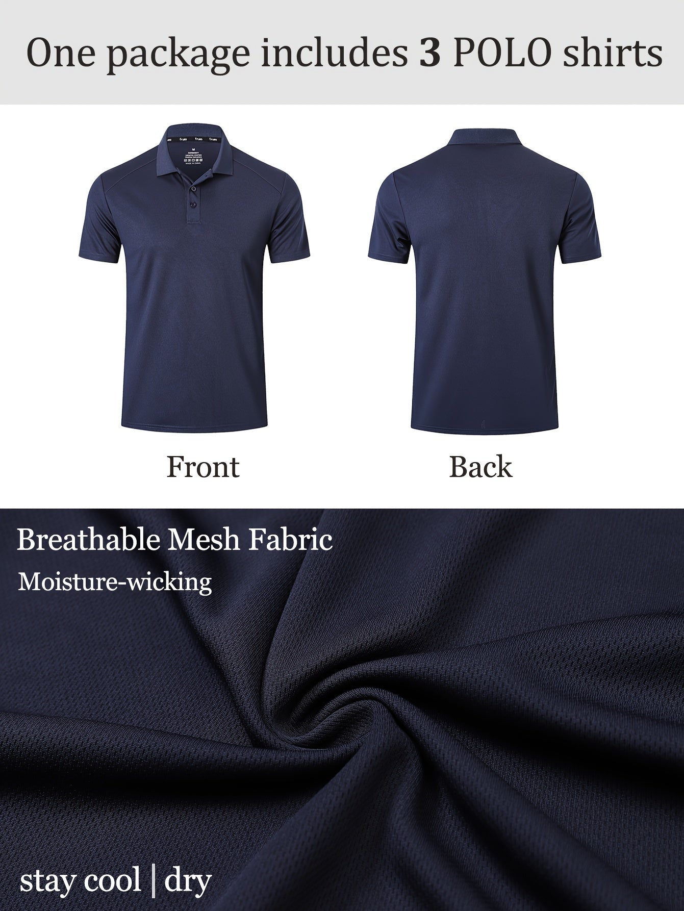 Performance Golf Polo Trio