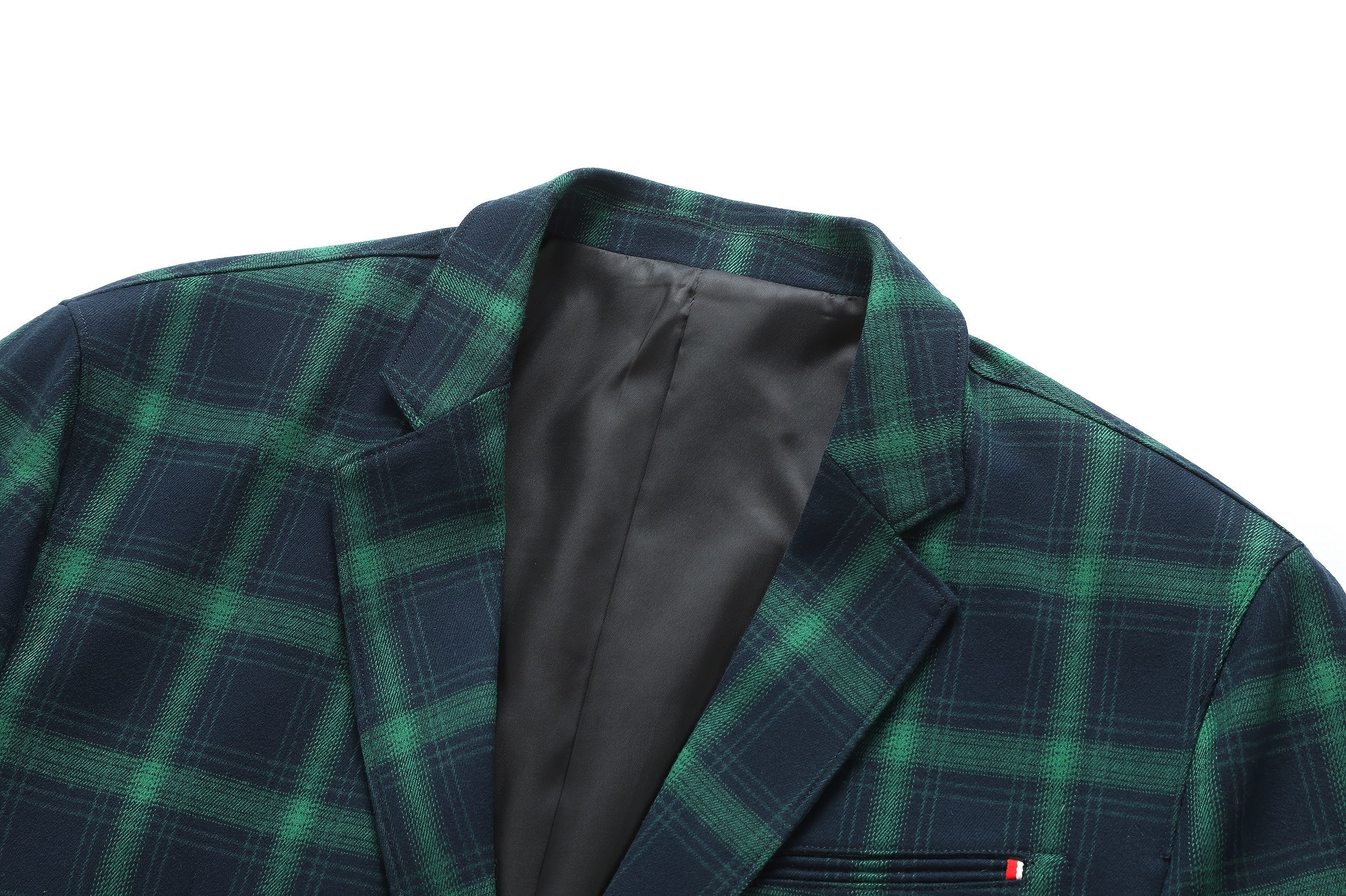 Plaid Summer Woven Blazer