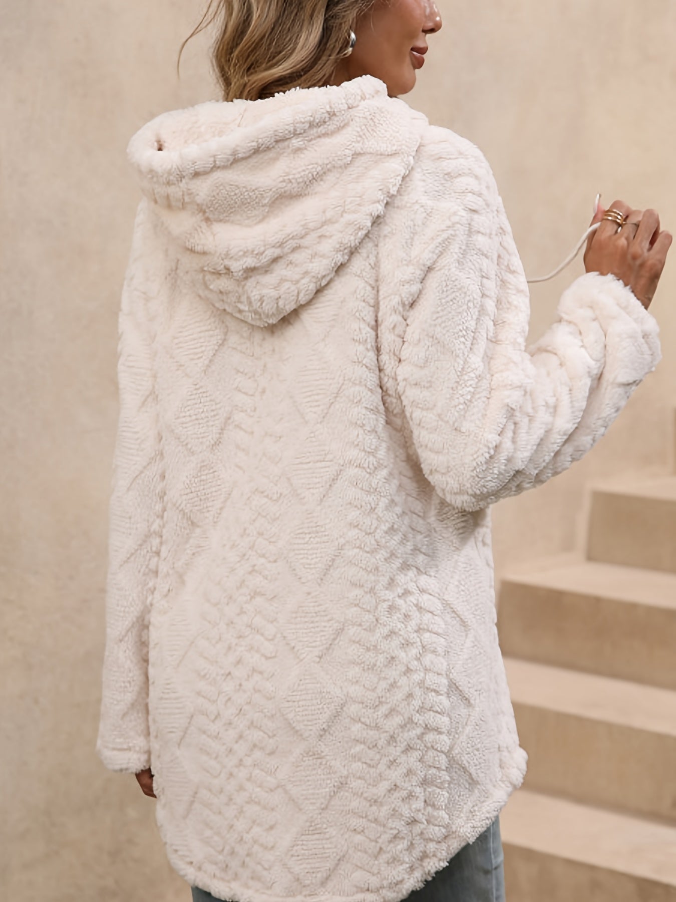 Women’s Plush Hooded Winter Jacket