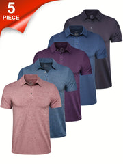 Quick Dry Mens Polo Fivepack