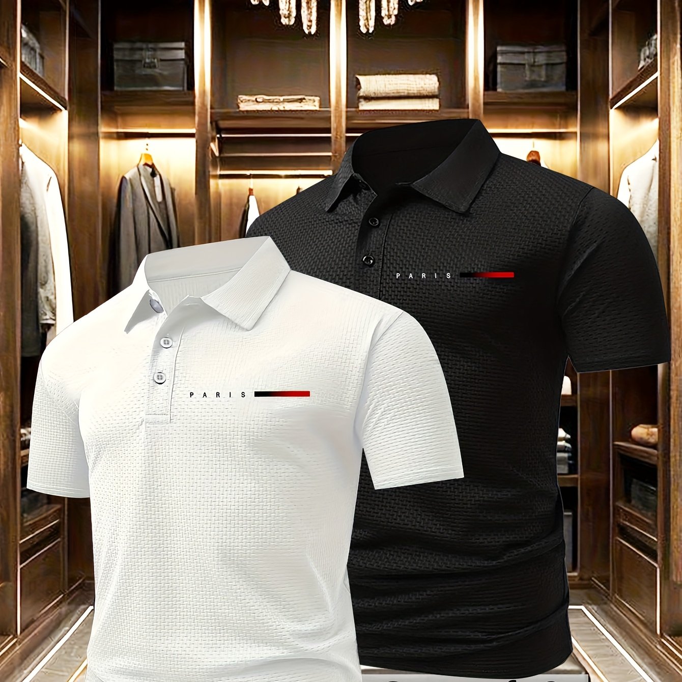 Business Casual Polo Shirt Duo