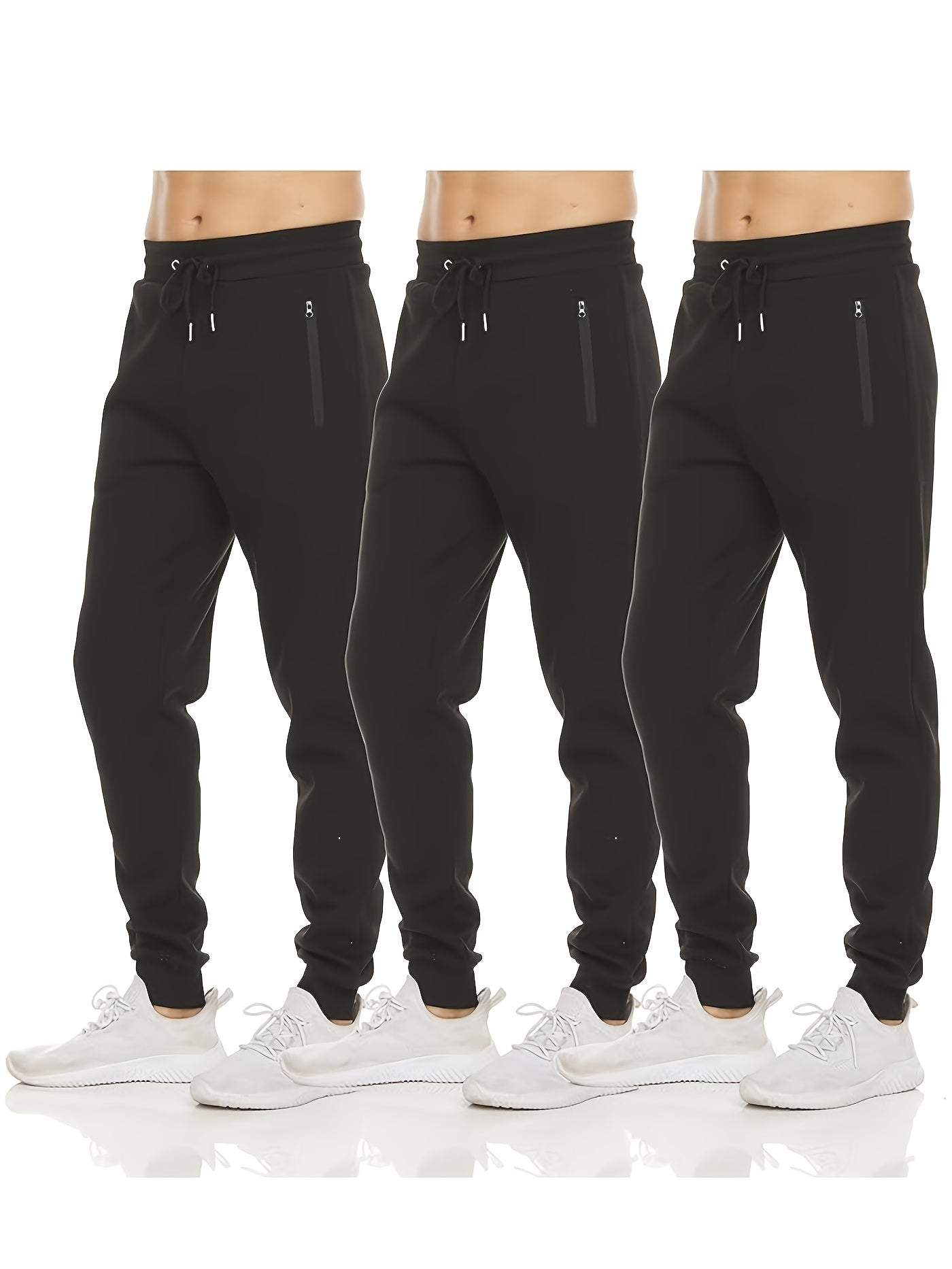 Men’s Fleece Sweatpants – 3-Piece Set