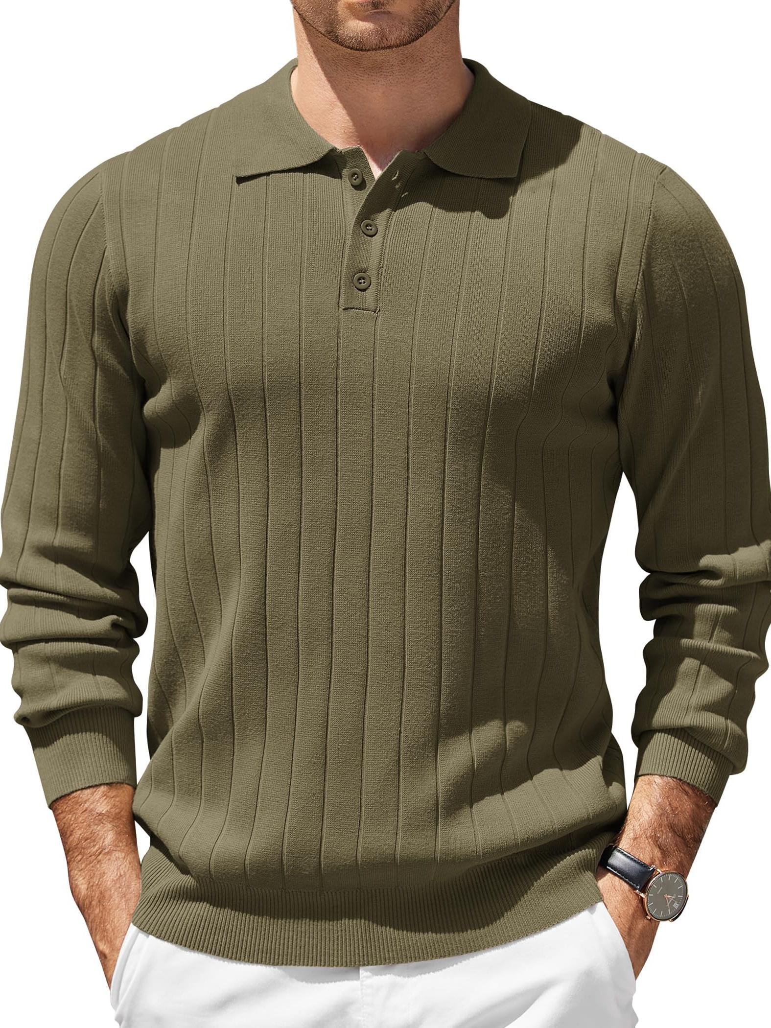 Soft Polo Knit Pullover