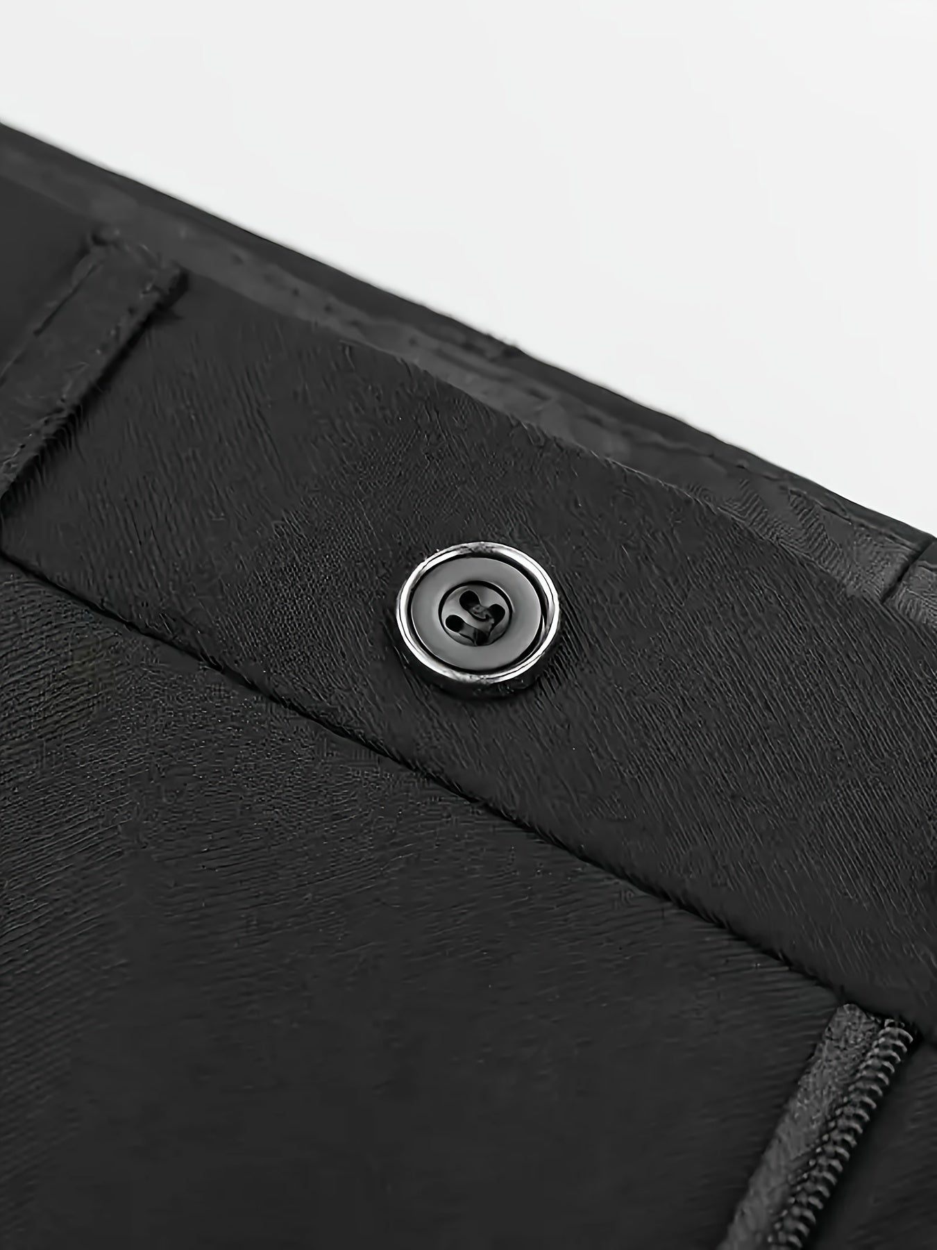 Elegant Black Two Piece Suit