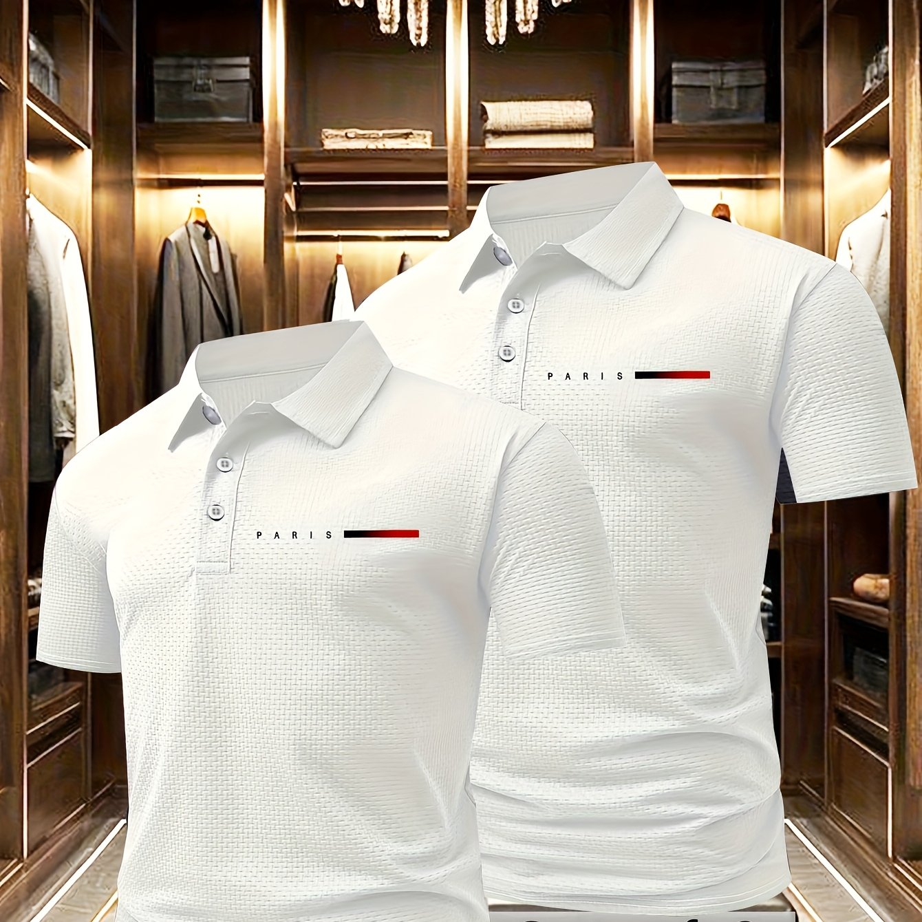 Business Casual Polo Shirt Duo