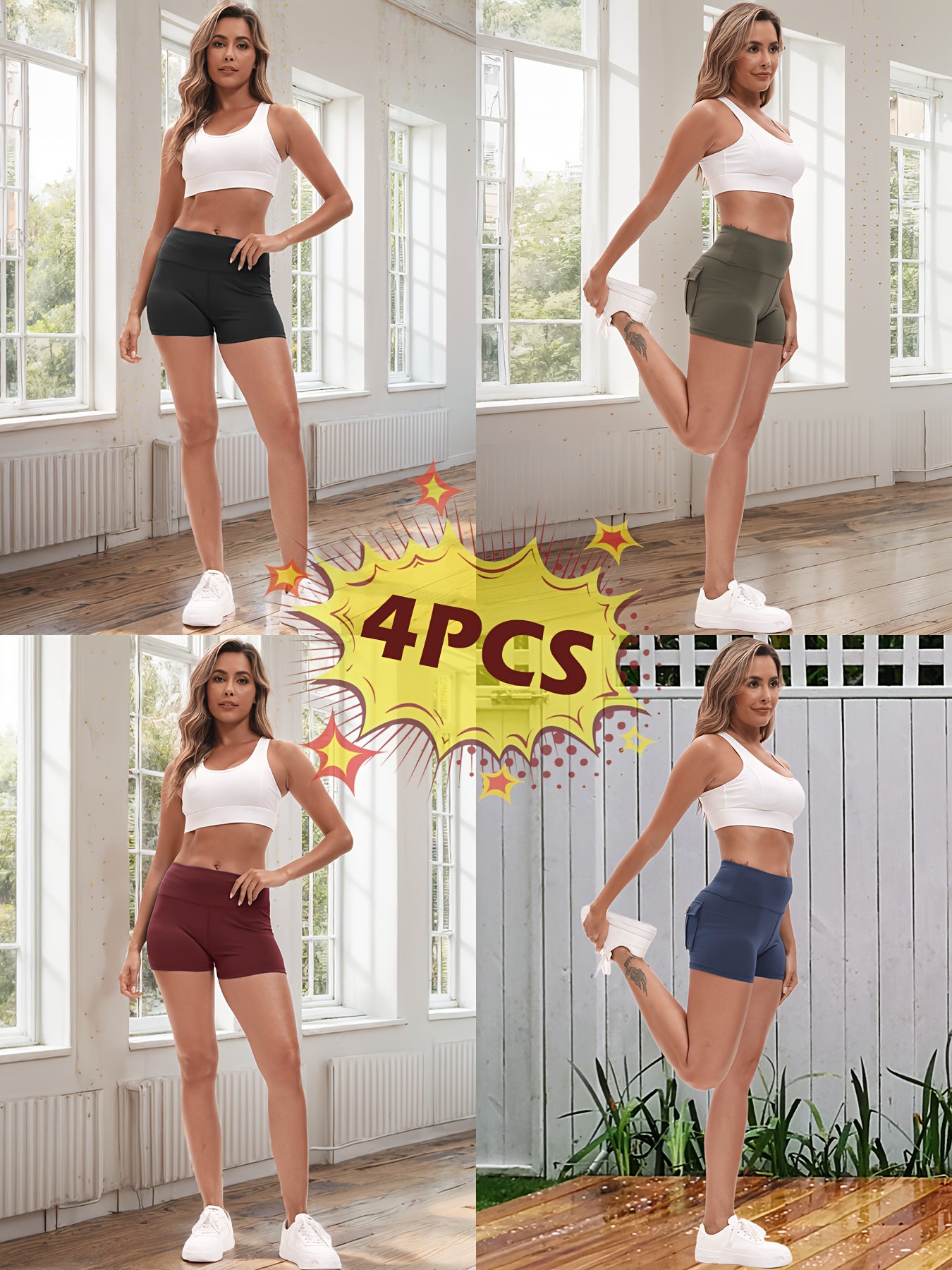 Performance Cargo Shorts Set