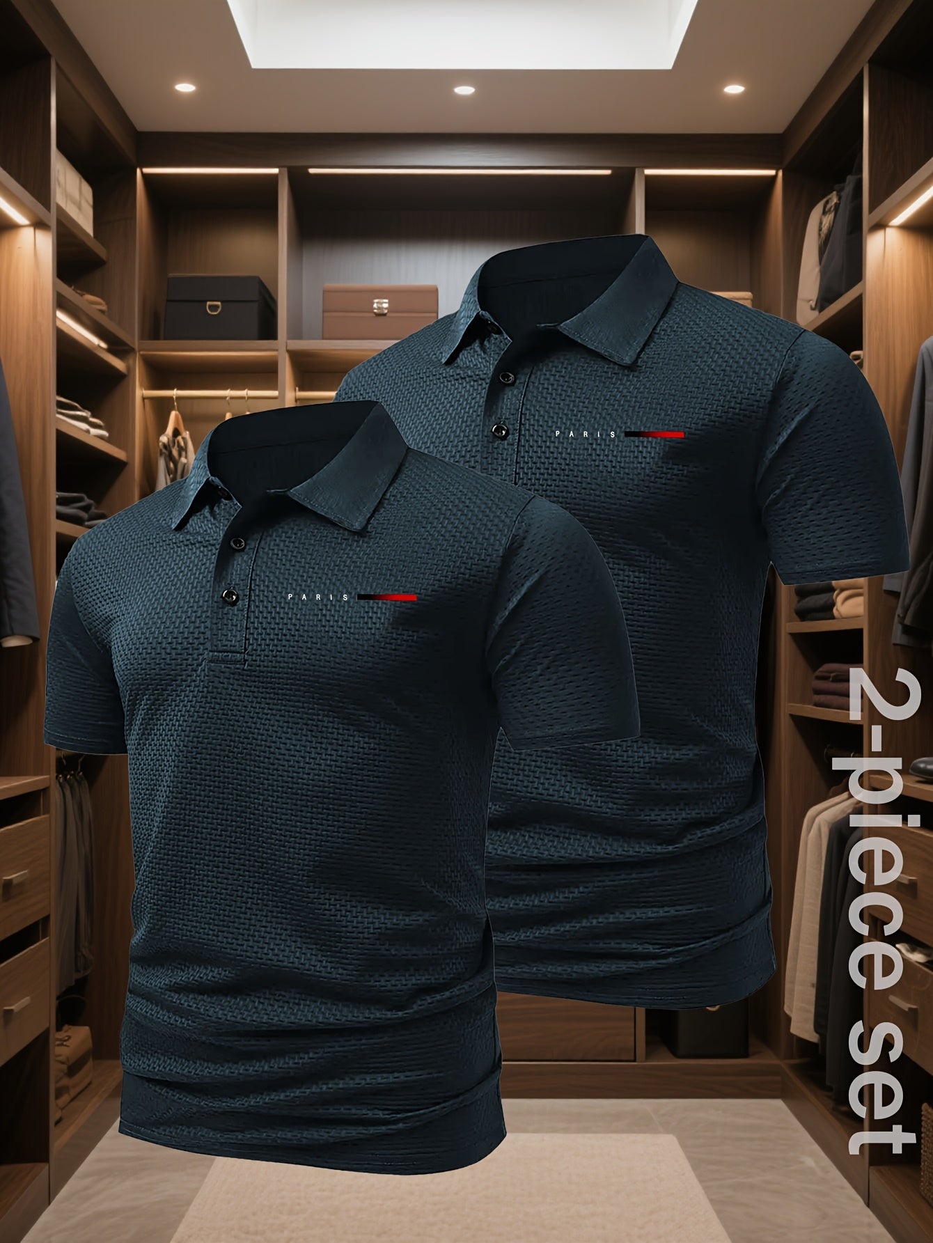 Business Casual Polo Shirt Duo