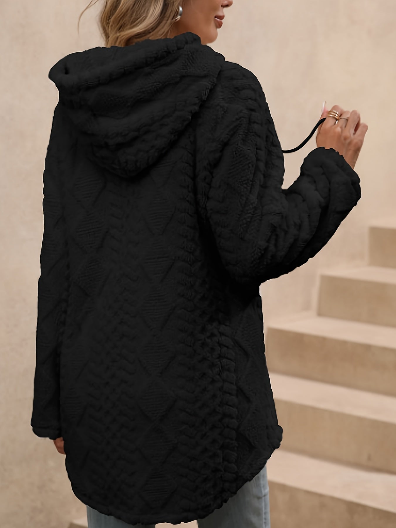 Women’s Plush Hooded Winter Jacket