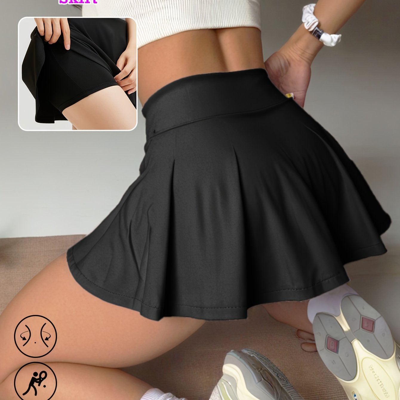 Women’s High-Waisted Sports Skirt