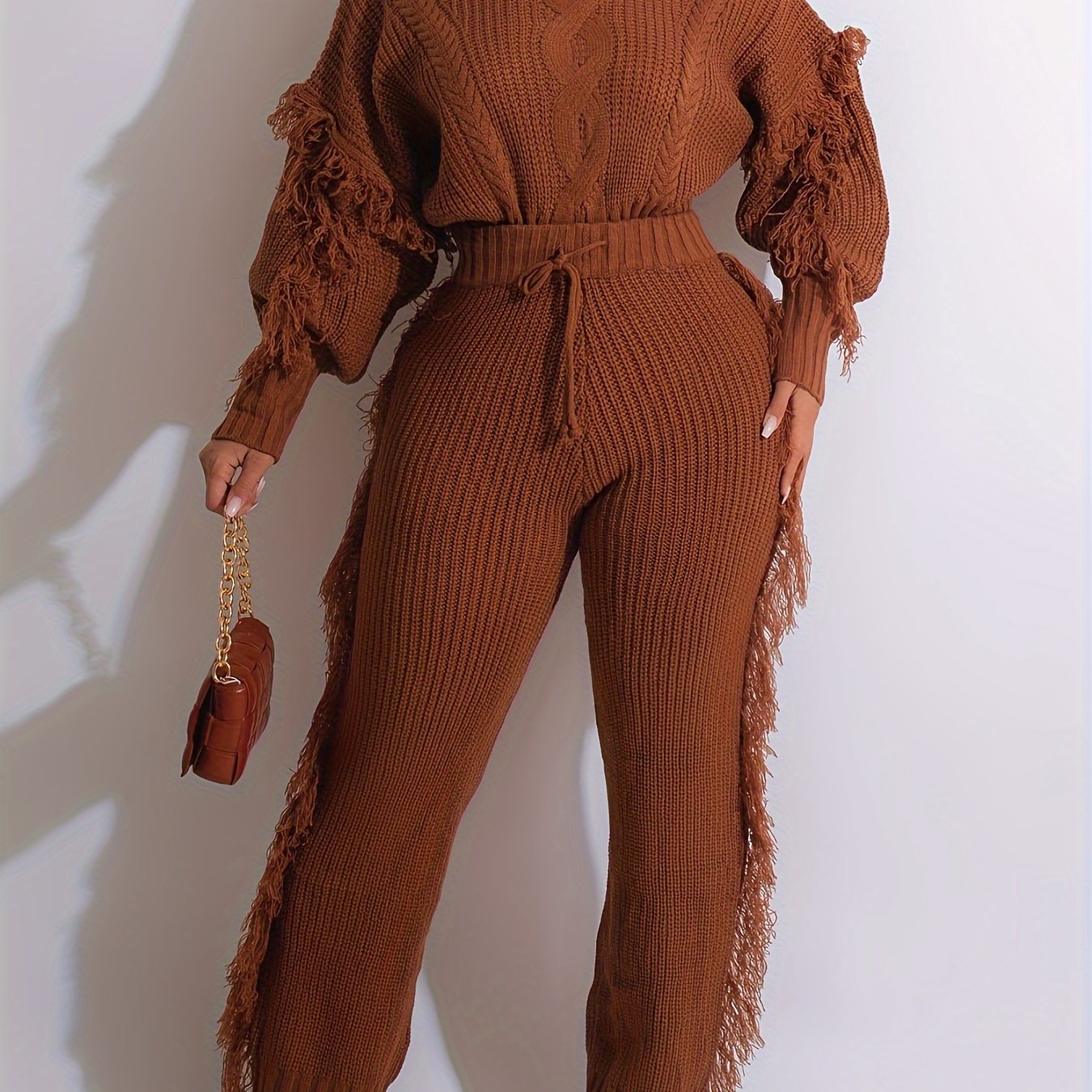 Knit Sweater Lounge Set