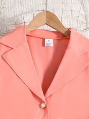 Girls Floral Jumpsuit Outfit Set