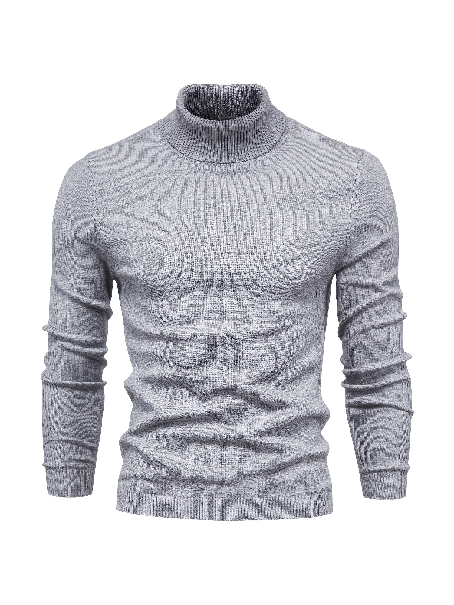 Stretch Turtleneck Knit