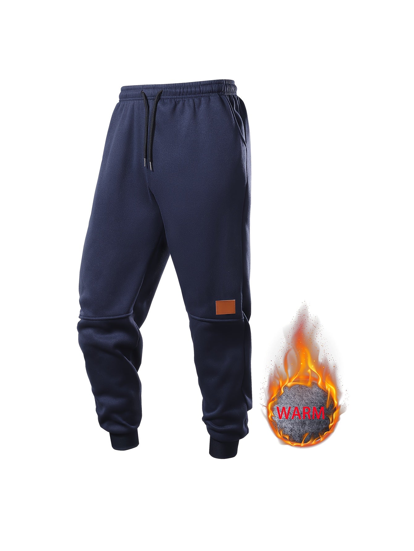 Men’s Fleece-Lined Sports Pants 2pcs