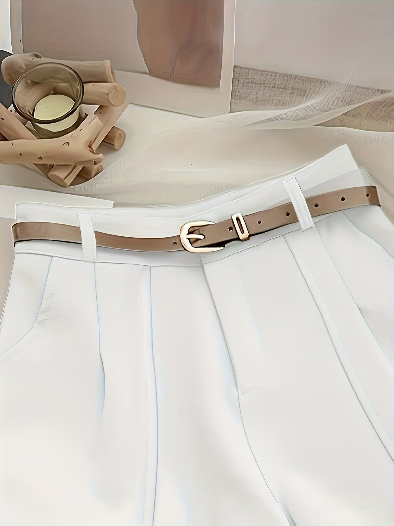 Tailored Office Shorts