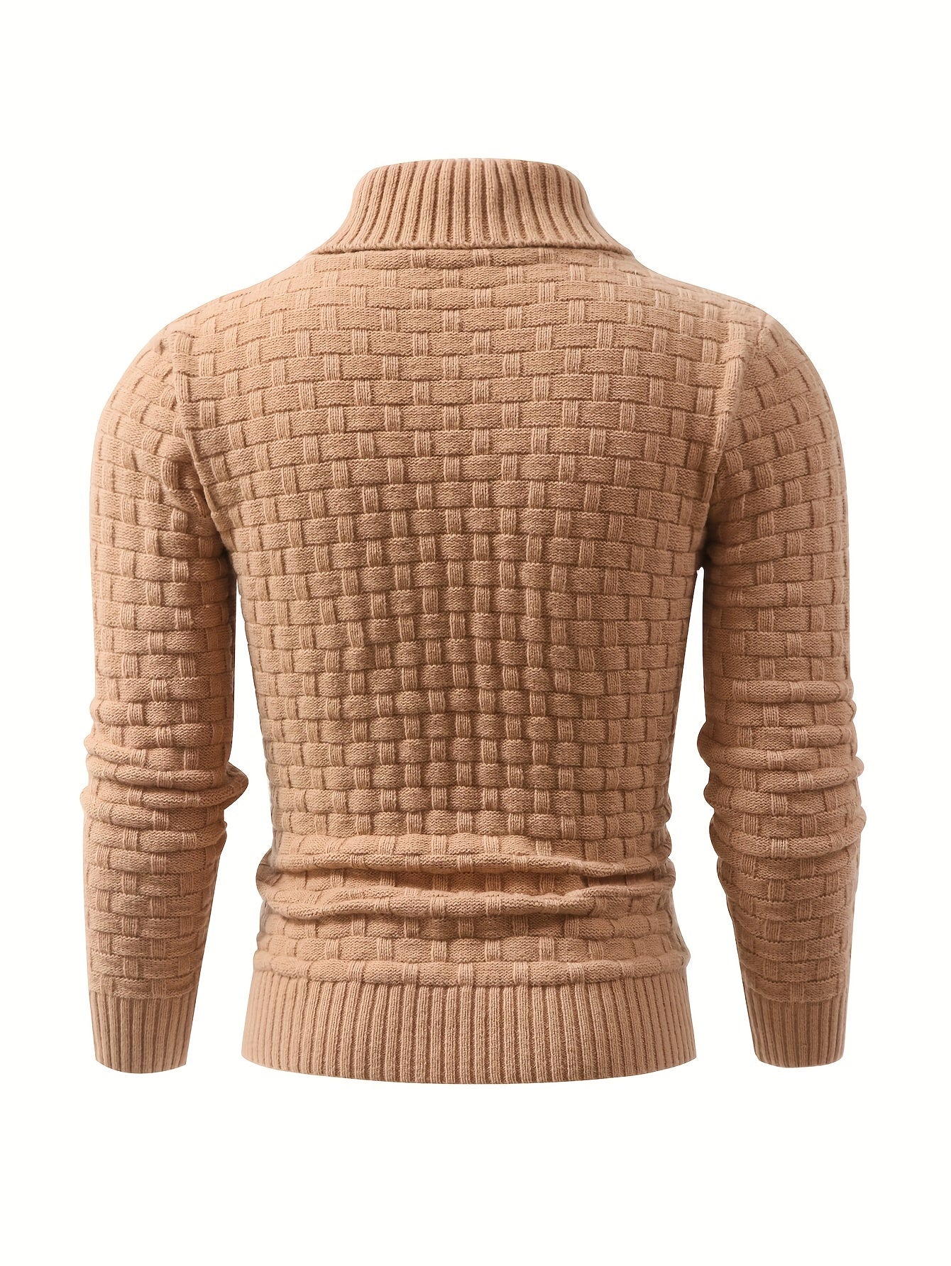 Geo Rib Knit Pullover