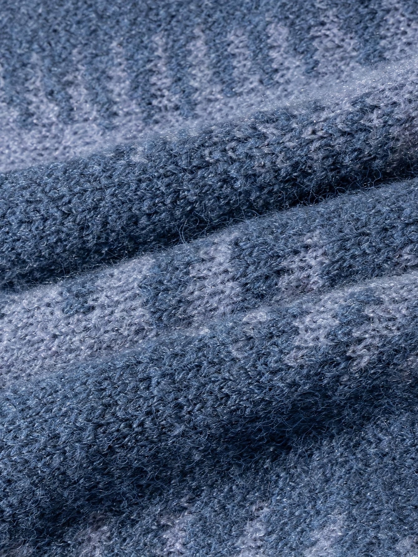 Loose Stripe Knit Pullover