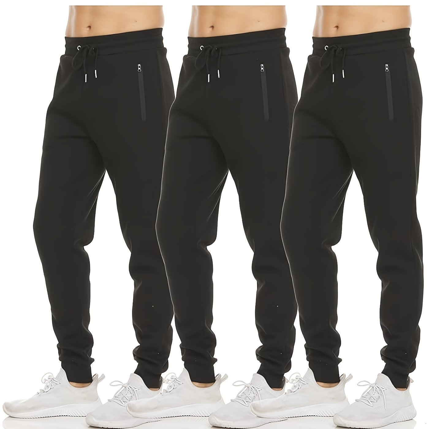 Men’s Fleece Sweatpants – 3-Piece Set