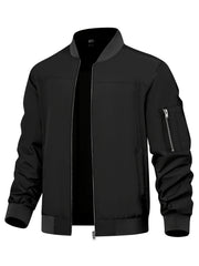 Lightweight Men's Windbreaker Bomber Jacket