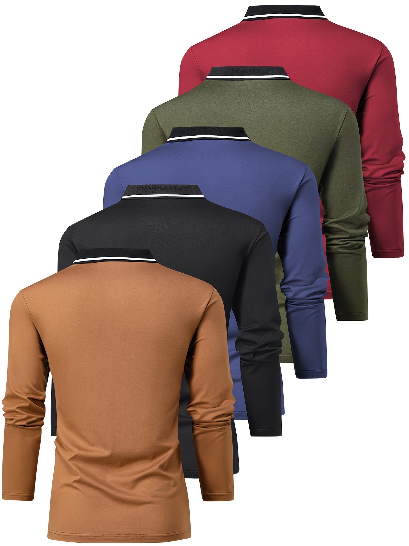 Long Sleeve Polo Shirt Pack