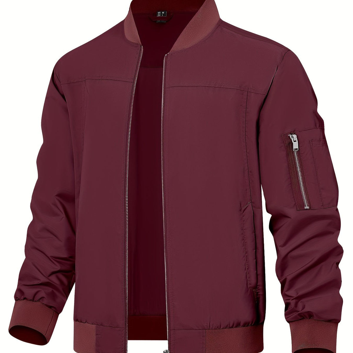 Lightweight Men's Windbreaker Bomber Jacket