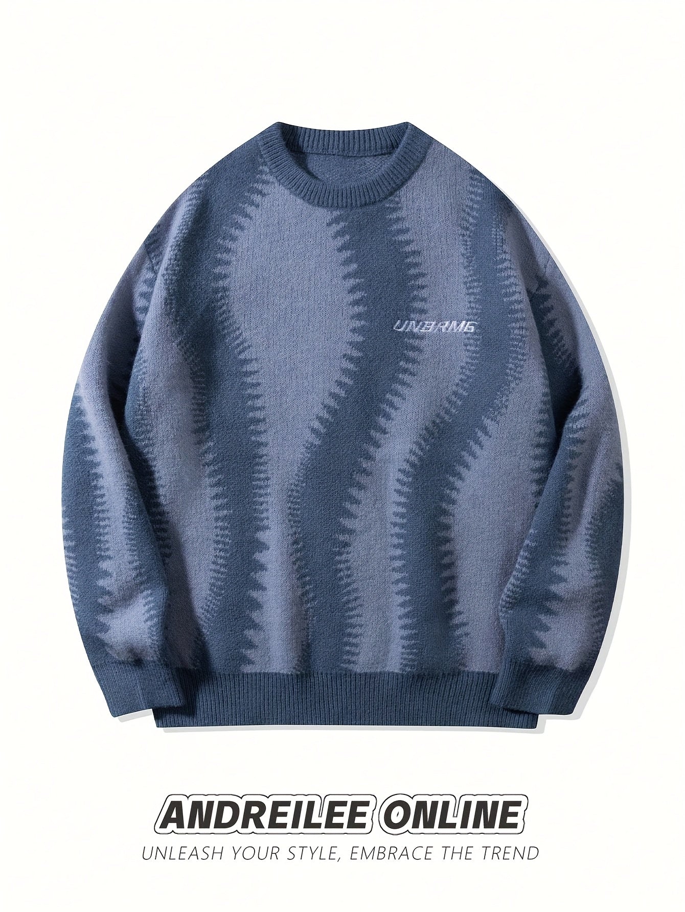 Loose Stripe Knit Pullover